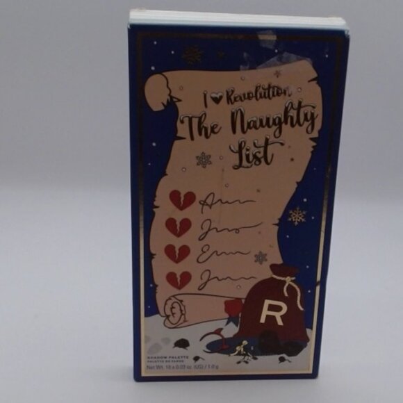 Revolution - The Naughty List Palette, 18 Colors **BRAND NEW IN BOX - Picture 3 of 5